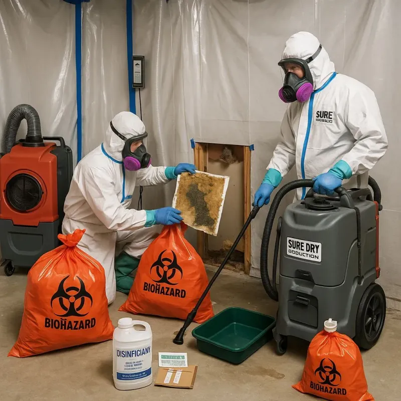 Contaminated Water Handling Protocols process in Ranlo, NC